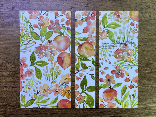You're A Peach 3-Panel Scenery Z Fold Card - 2