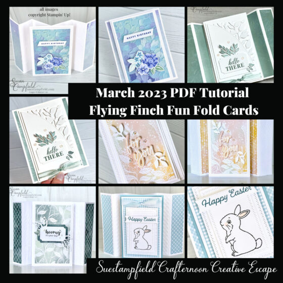 Flying Finch Fun Fold Tutorial