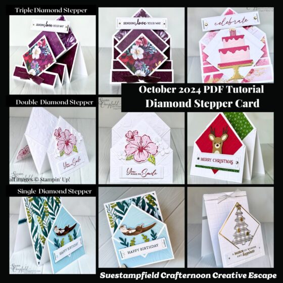 Diamond Stepper Card Tutorial